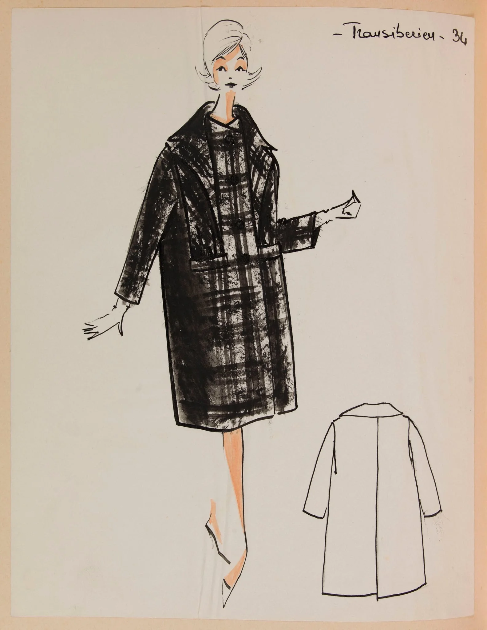Transibérien, by Marie-Louise Carven, 1958