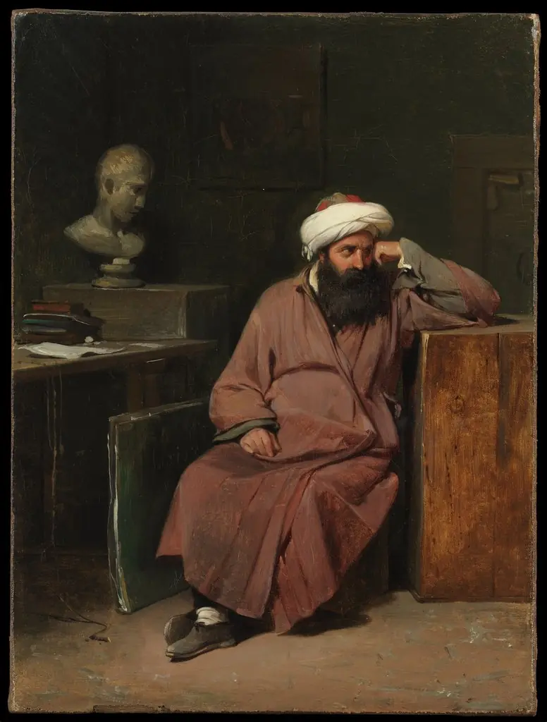 Man in Oriental Costume in the Artist’s Studio