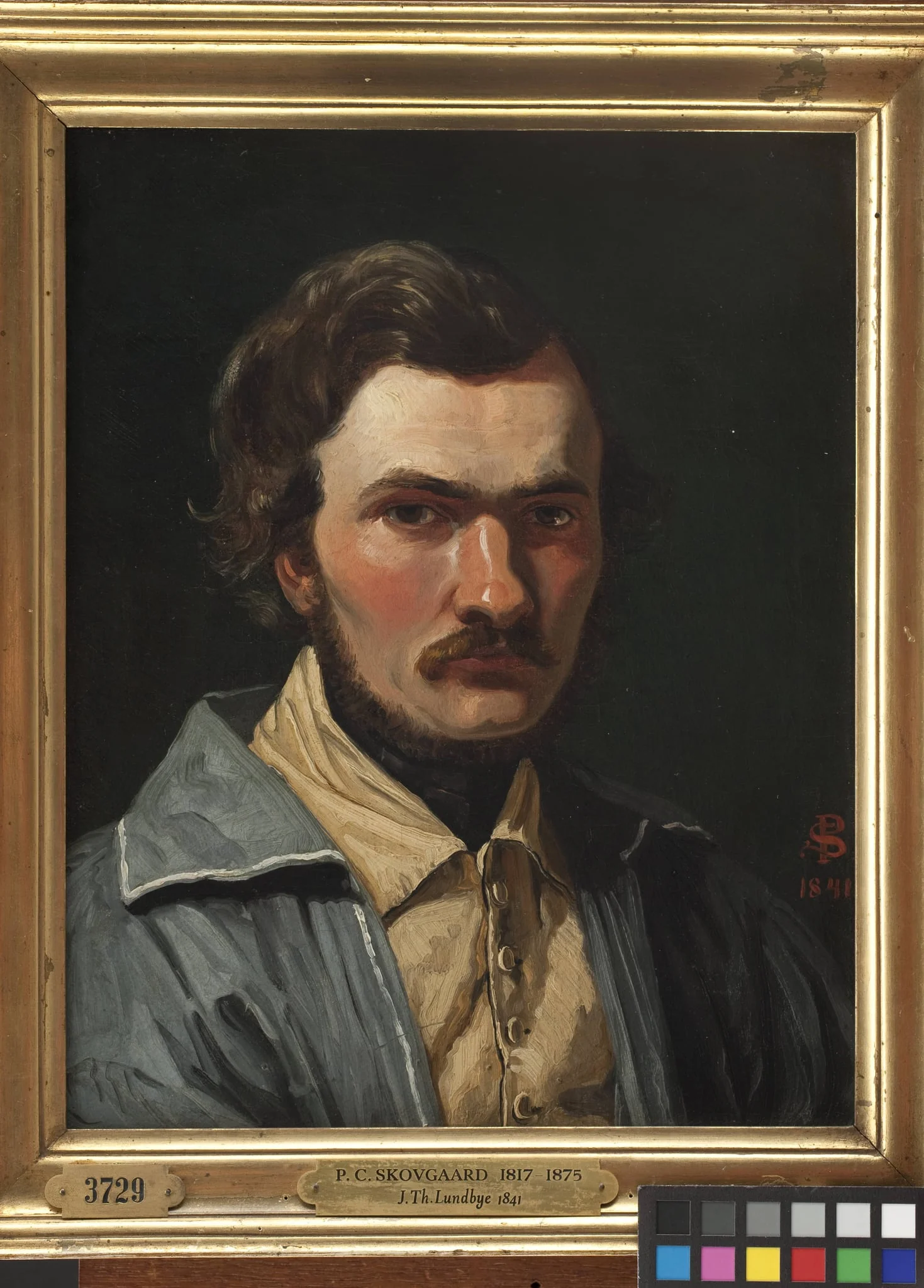 The Painter J.Th. Lundbye, by Unknown, 1841
