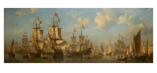 The Prince of Orange, afterwards King William III, Embarking at Hellevoetsluis for England in 1688