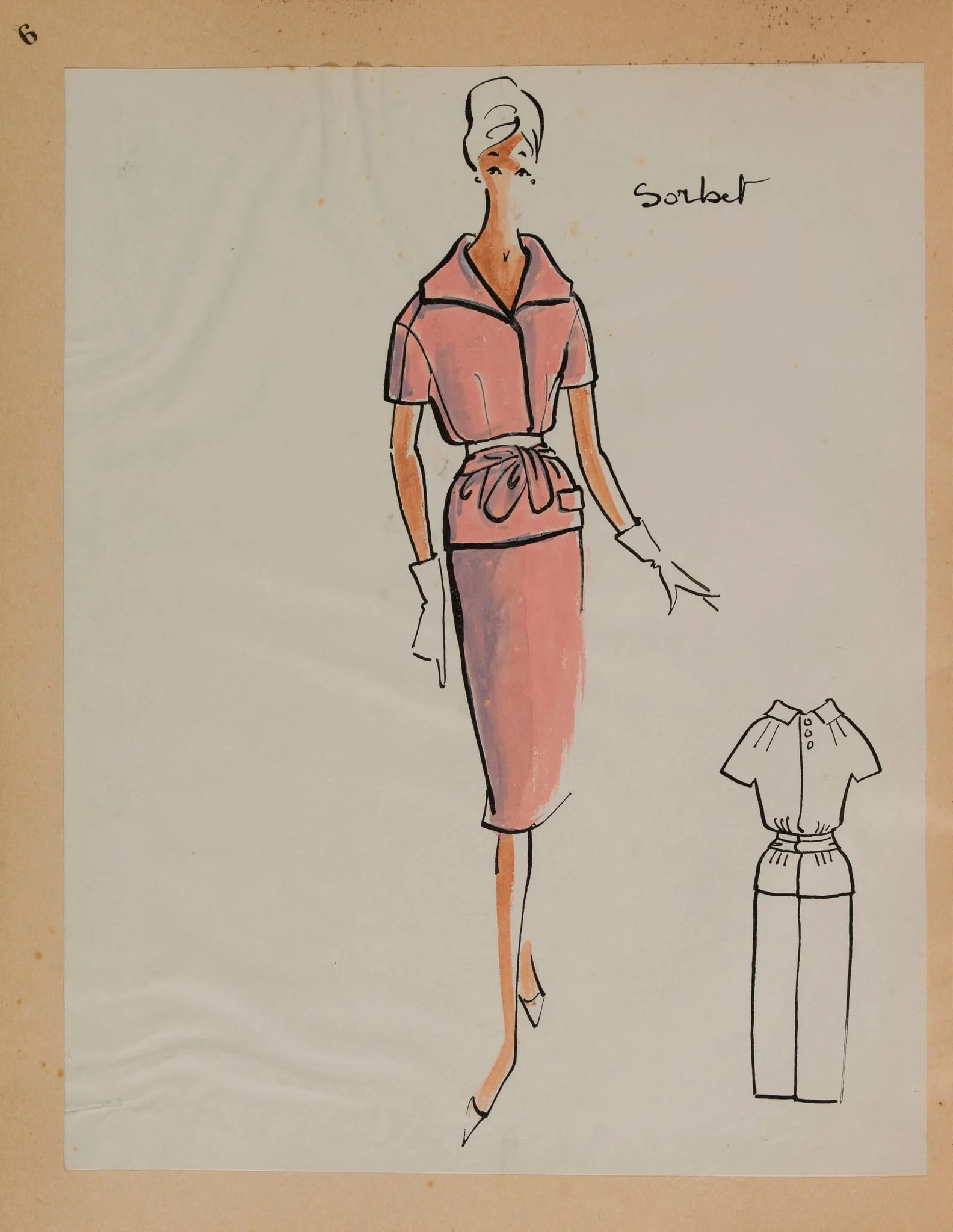 Sorbet, by Marie-Louise Carven, 1958