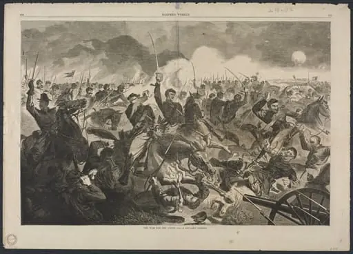 The War for the Union, 1862 - A Cavalry Charge