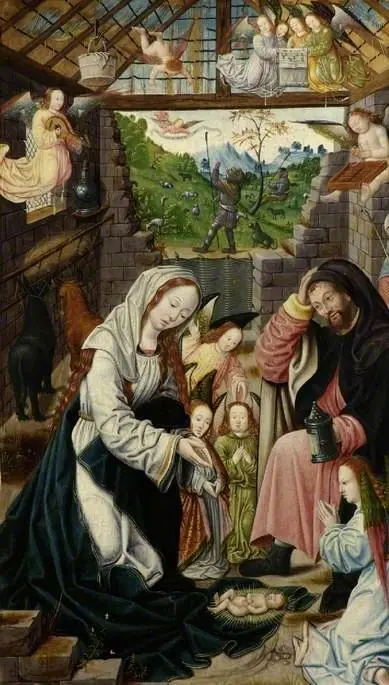 Adoration of the Child (polyptych)