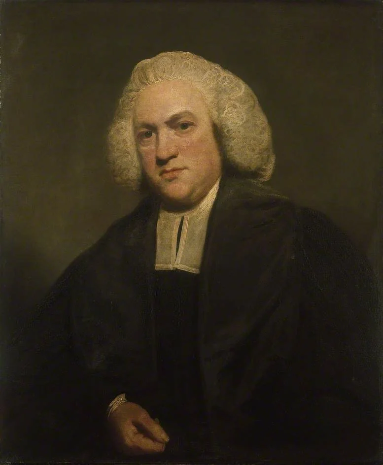 Dr Joseph Warton, by Joshua Reynolds, oil, 1789