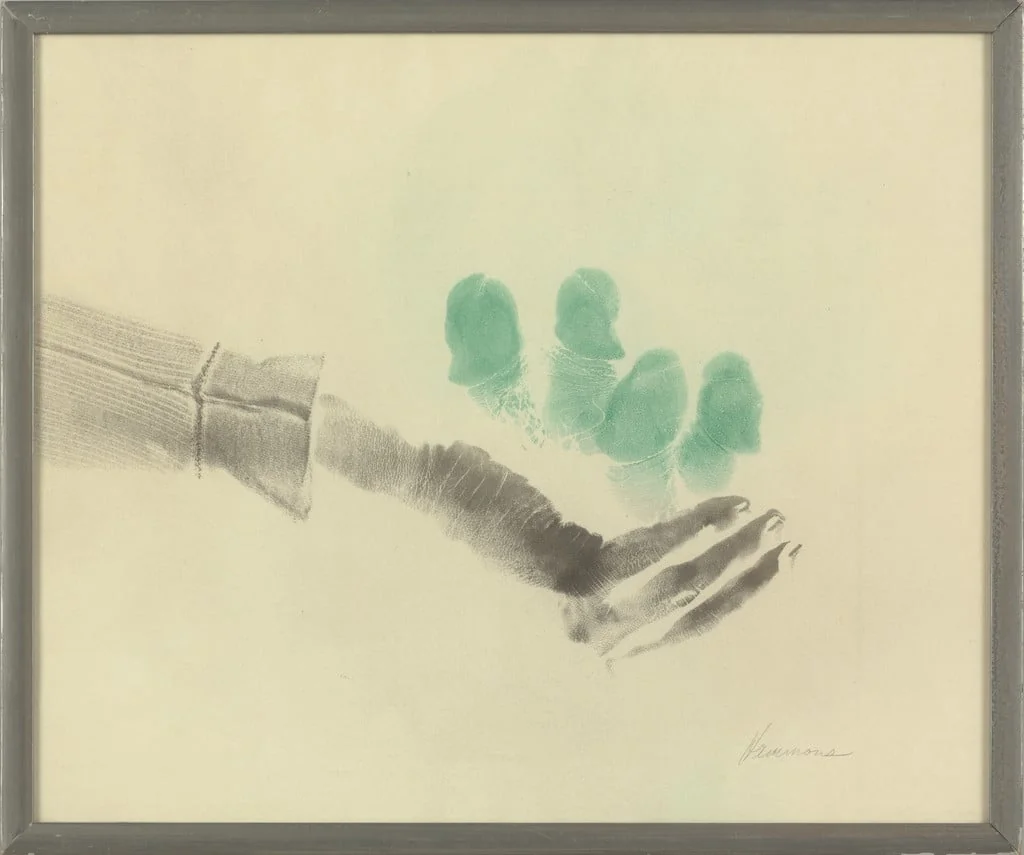 Untitled, by David Hammons, 1975