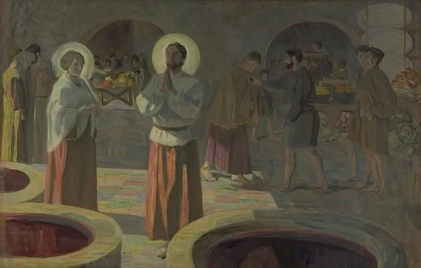 The Wedding at Cana, by Unknown, 1916