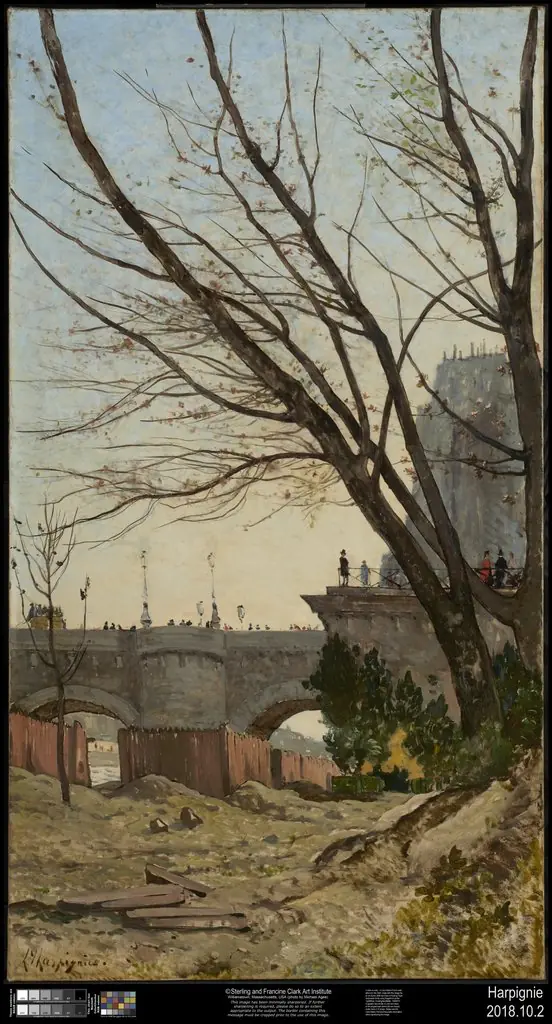 View of the Pont Neuf and of the Western Point of the Île de la Cité from the Banks of the Seine
