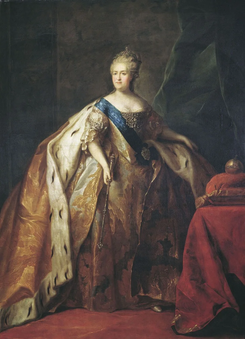 Portrait of Catherine II of Russia (1729-1796)