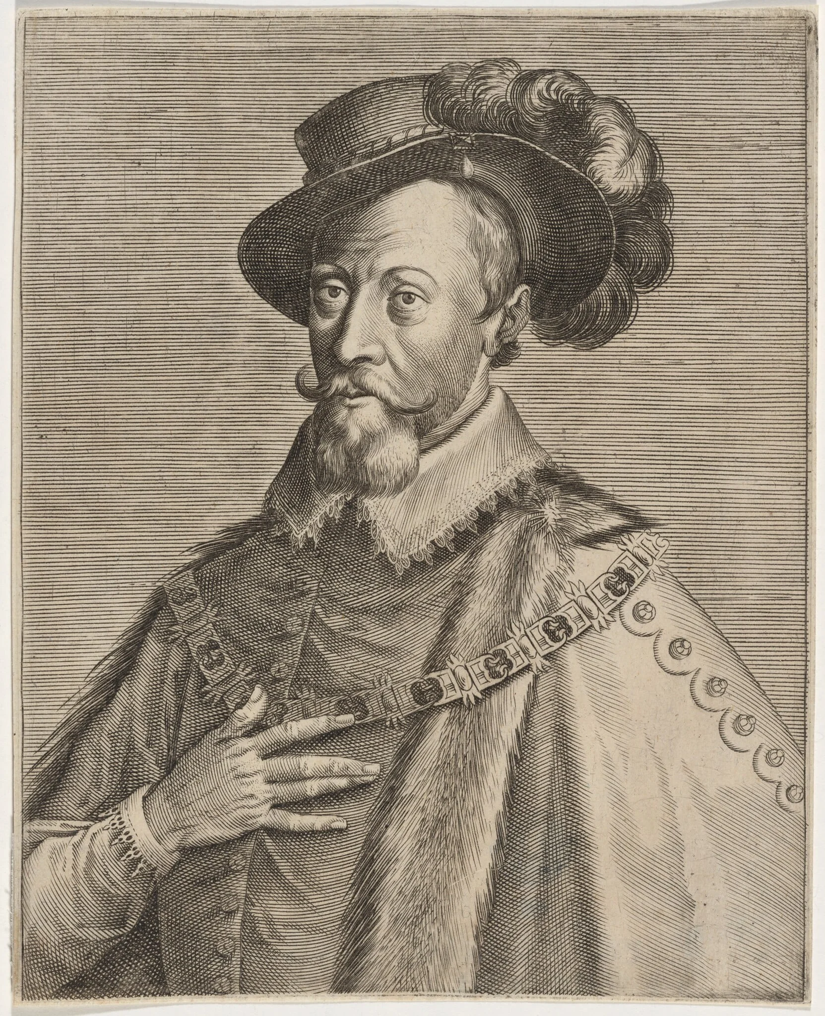 Robert Dudley, Earl of Leicester, by Unknown 19th Century, ink, 1850