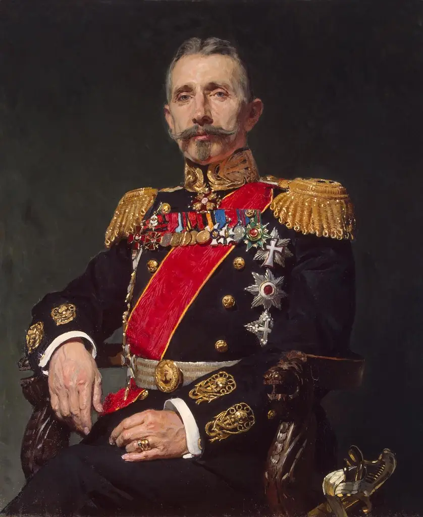 Portrait of Admiral A. I. Rusin