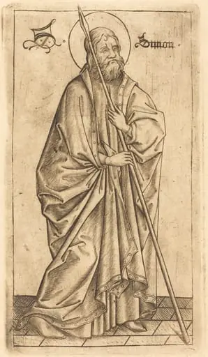 Saint Thomas (?) or Saint Simon (?)
