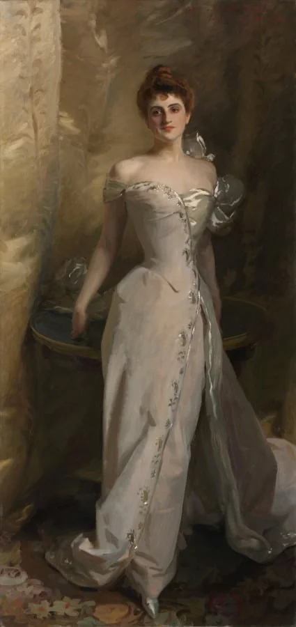 Portrait of Lisa Colt Curtis, by John Singer Sargent, unspecified, 1898