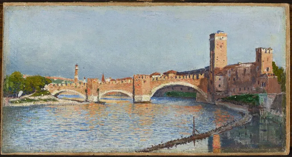 Scaliger Bridge in Verona
