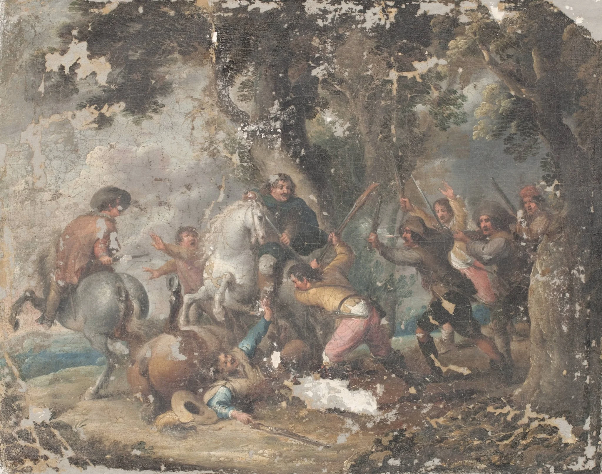 Hold-Up, by Unknown, 1650