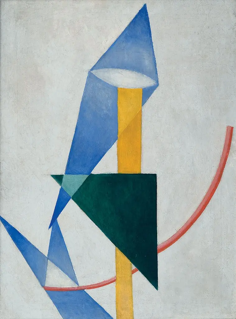 Non-Objective Composition. Color painting