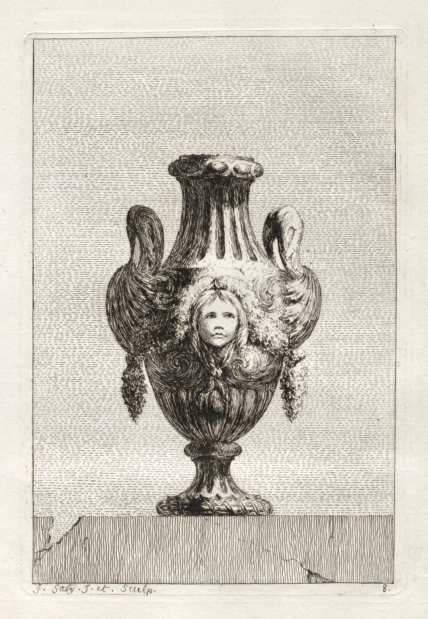 Suite of Vases:  Plate 8