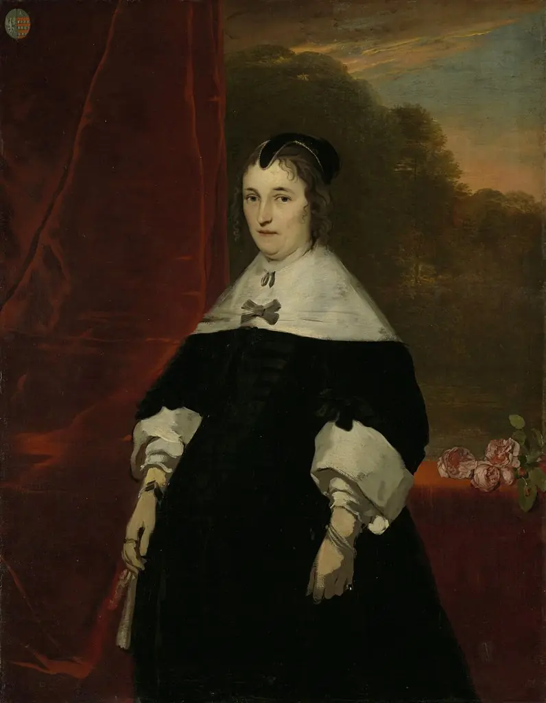 Machteld Bas (d 1681). Wife of Abraham de Visscher