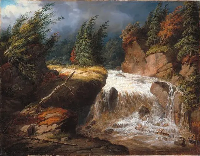 The Passing Storm, Saint-Ferréol