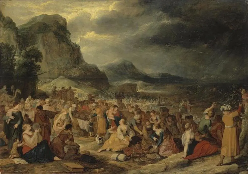 The Israelites after Crossing the Red Sea