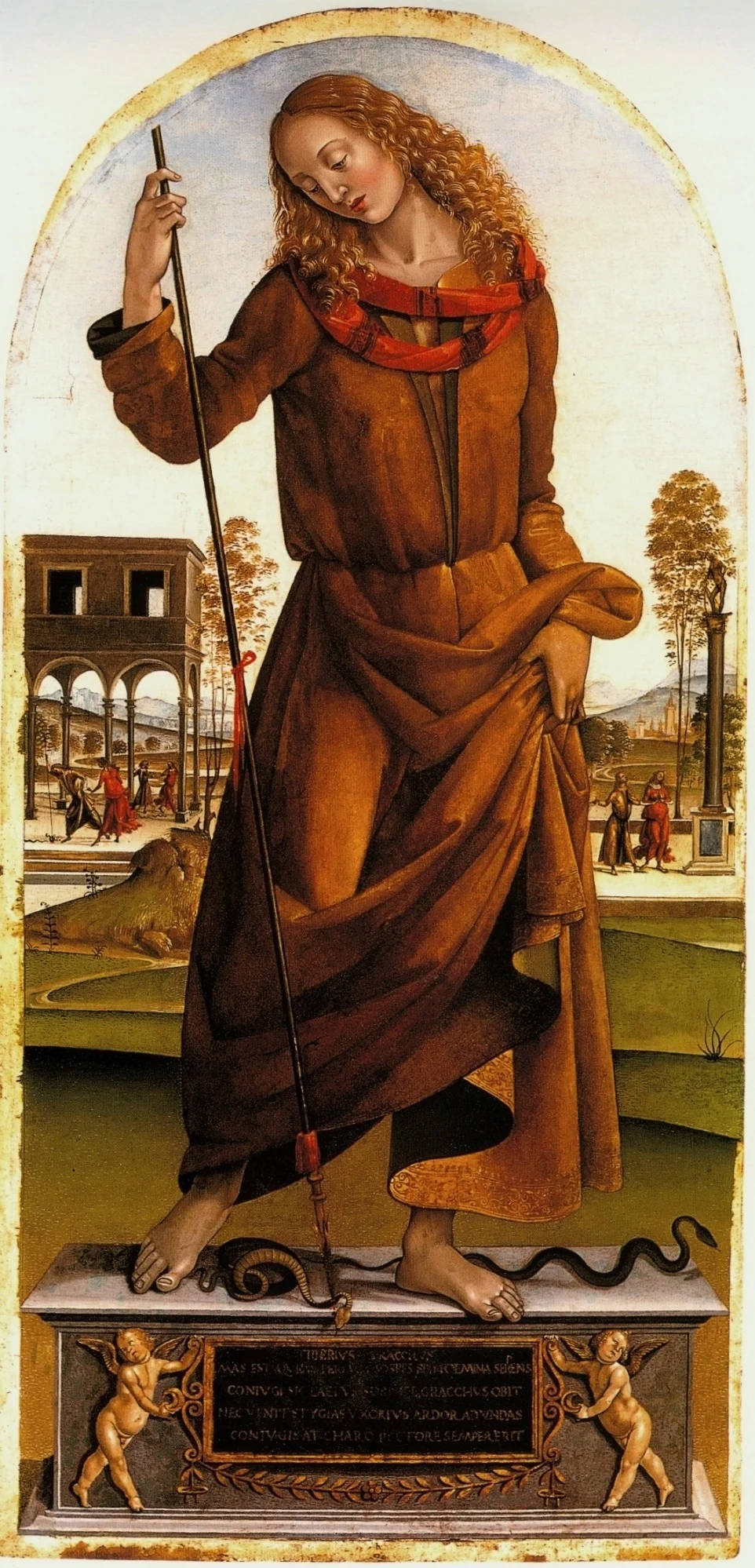 Tiberius Gracchus, by Master of the Griselda Legend, oil, 1497