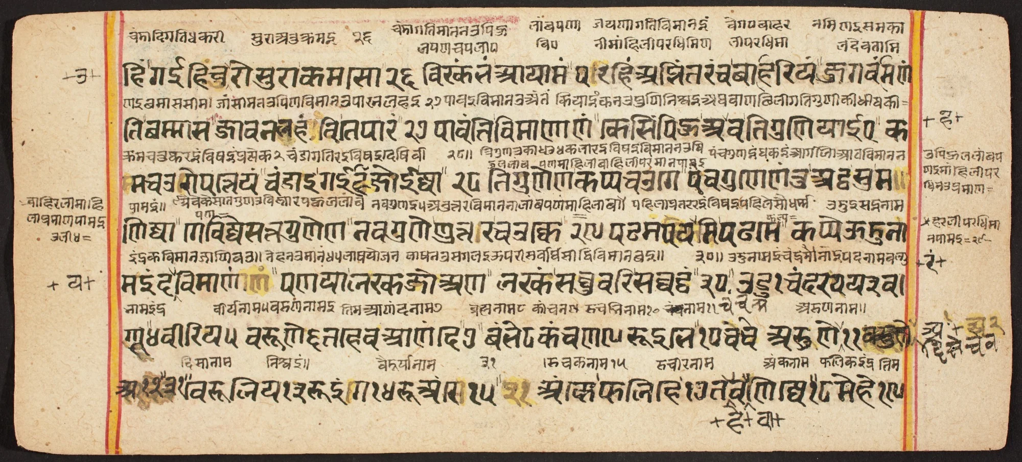 Tantric Manuscript "Sangrahani Sutra", by Unknown, unspecified