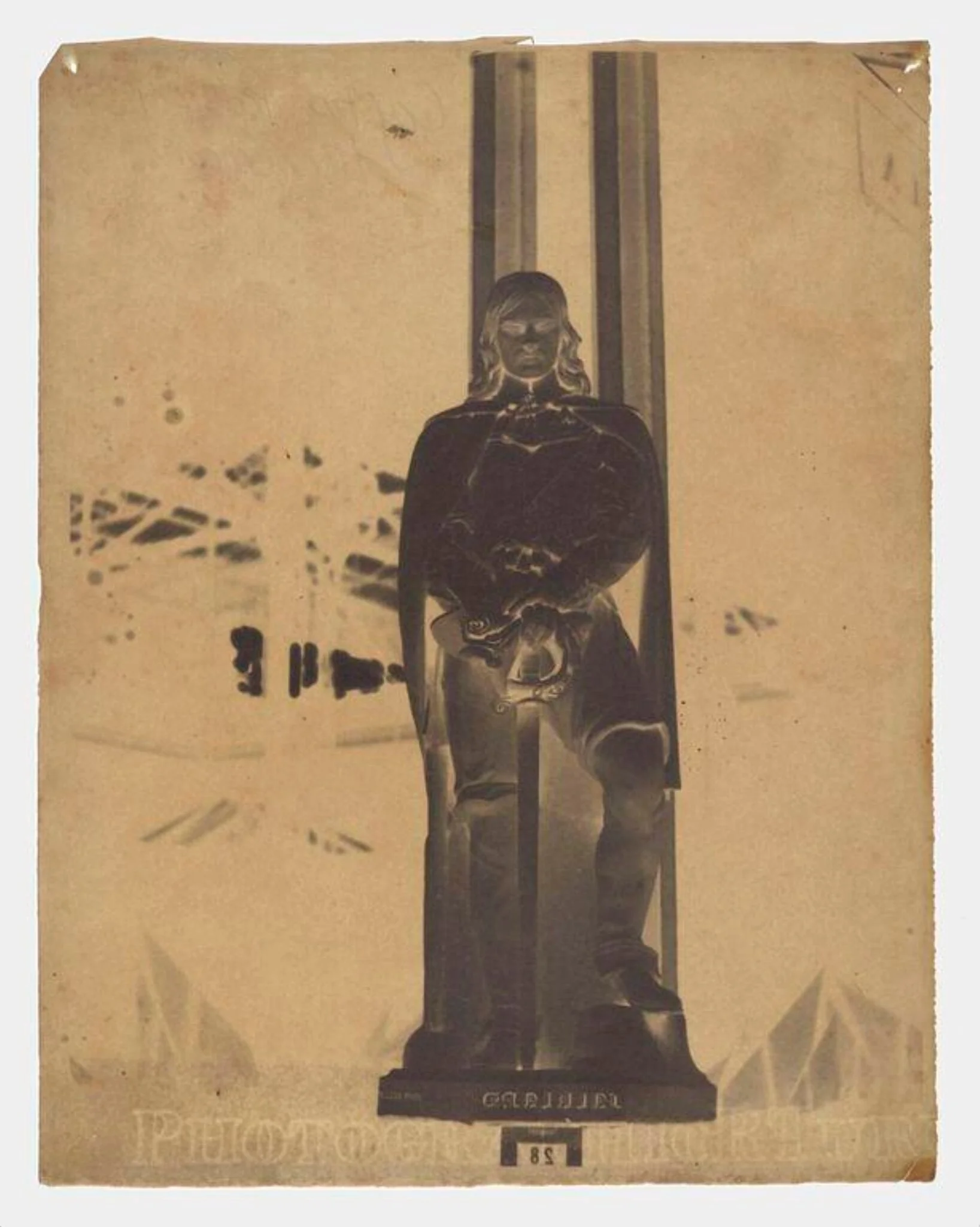 Statue titled Falkland, Great Exhibition 1851