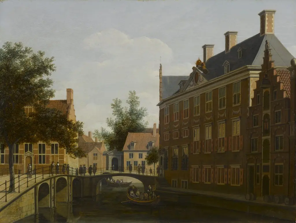 The Oude Zijds Herenlogement (gentlemen's hotel) in Amsterdam
