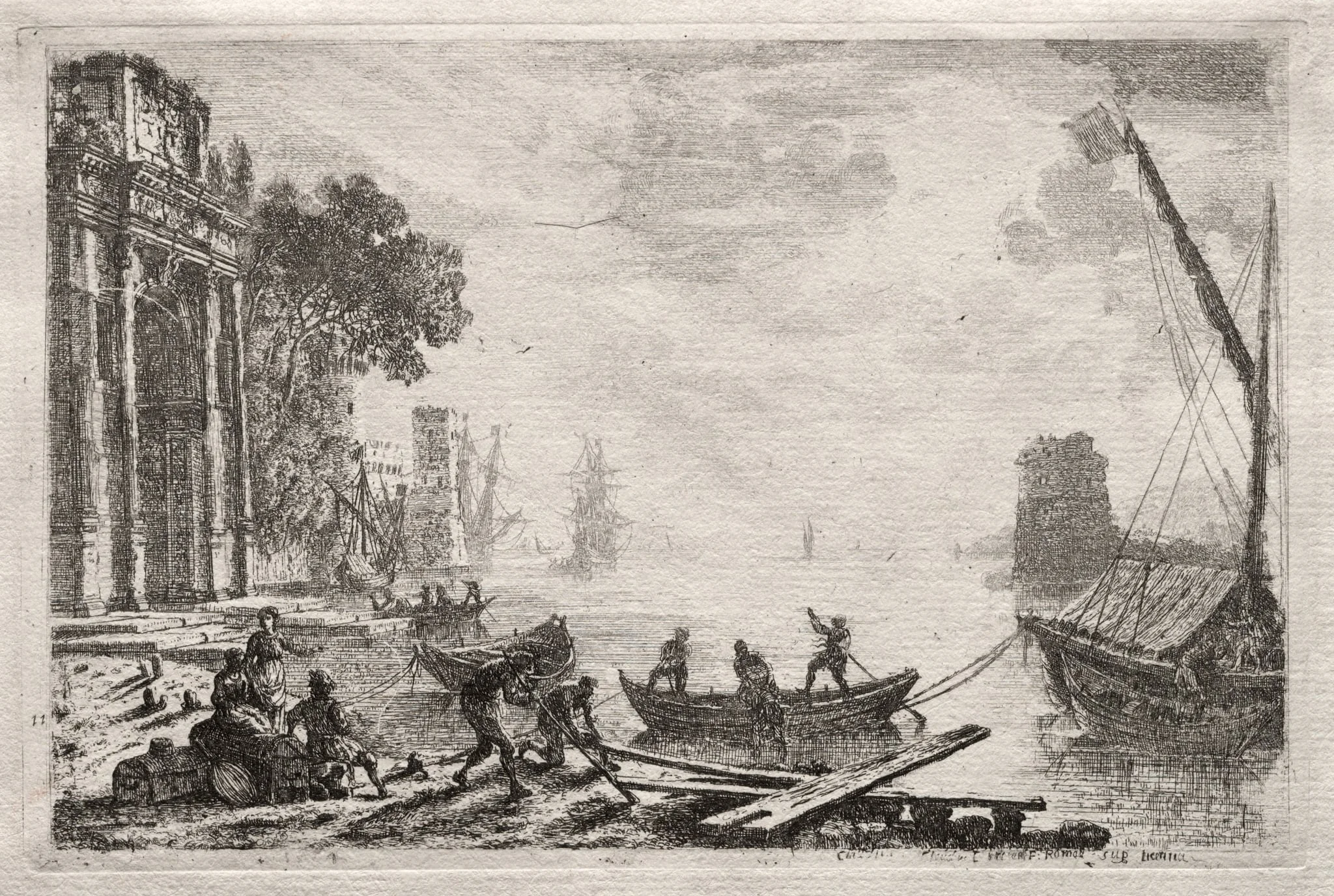 The Sunset, by Claude Lorrain, 1634