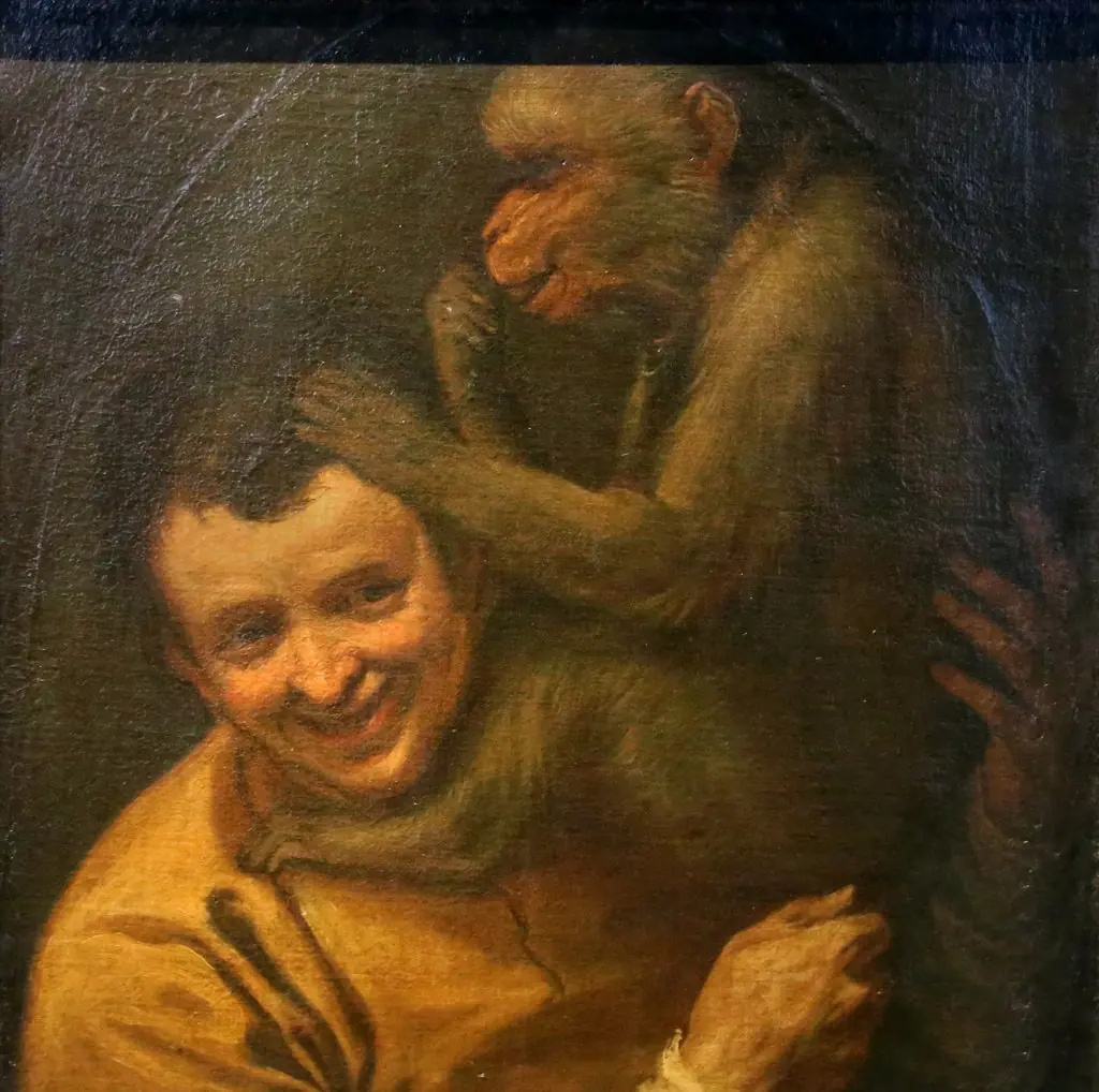 Man with a Monkey