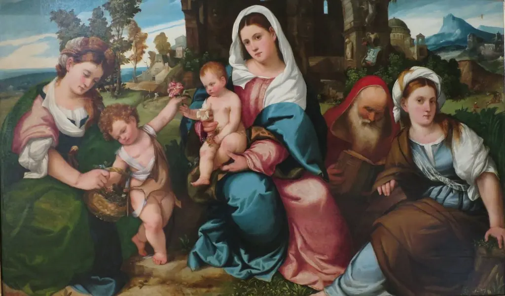 Madonna and Child with St Catherine, St John the Baptist, St Dorotea and St Anthony the Abbot