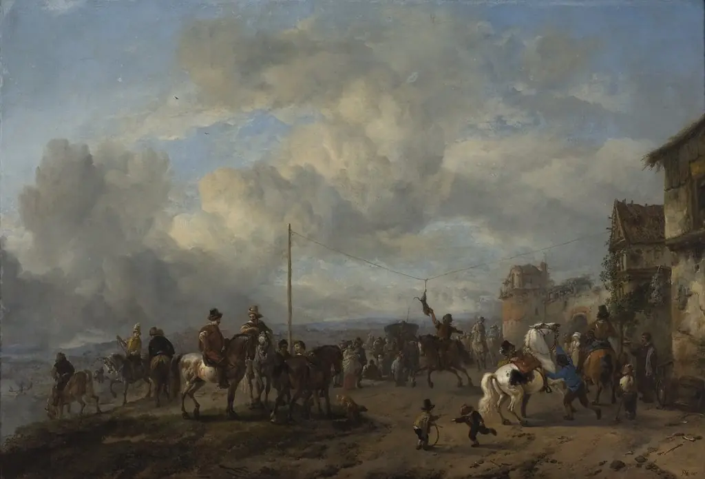Riding at the Cat