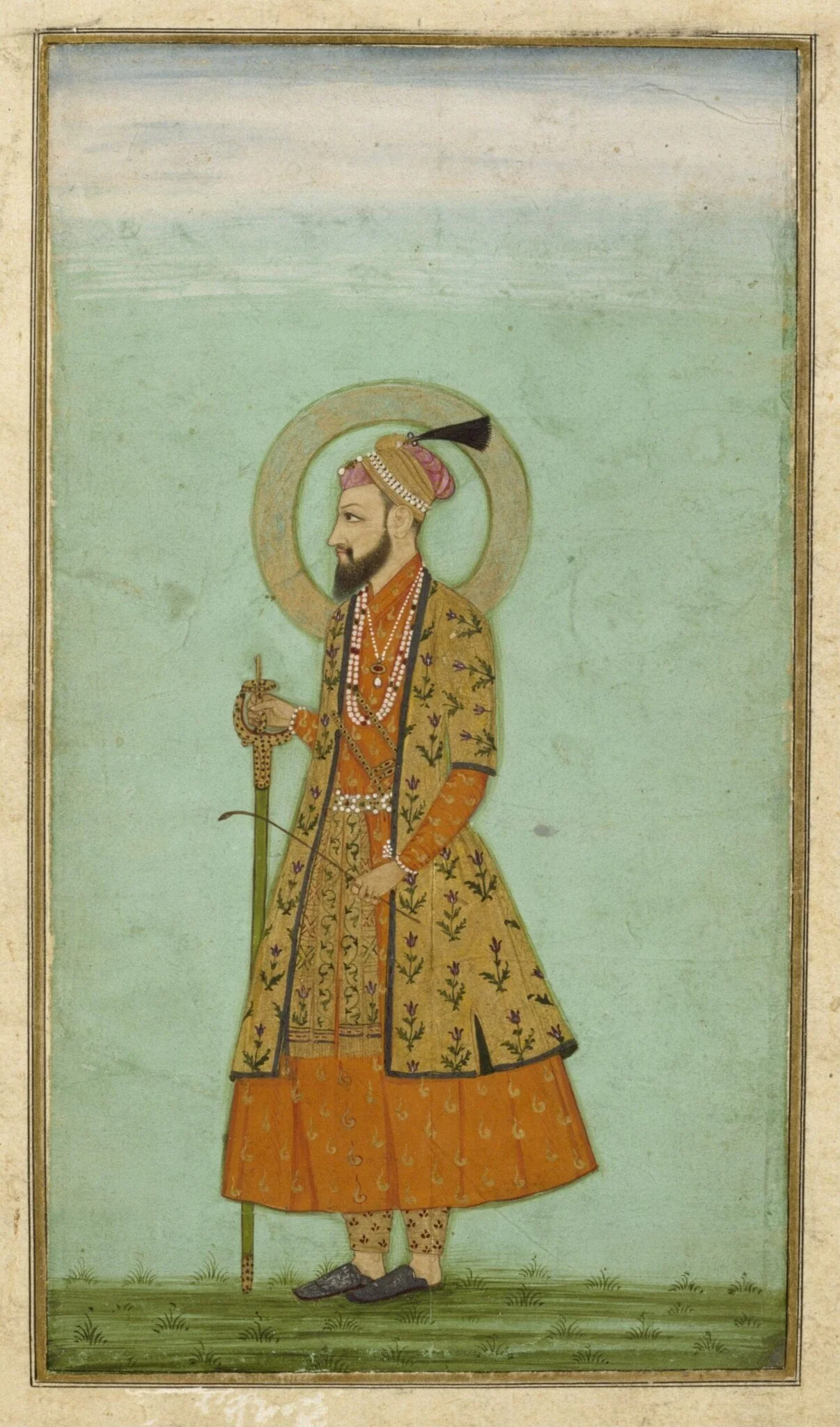 The emperor 'Alamgir (Aurangzeb)