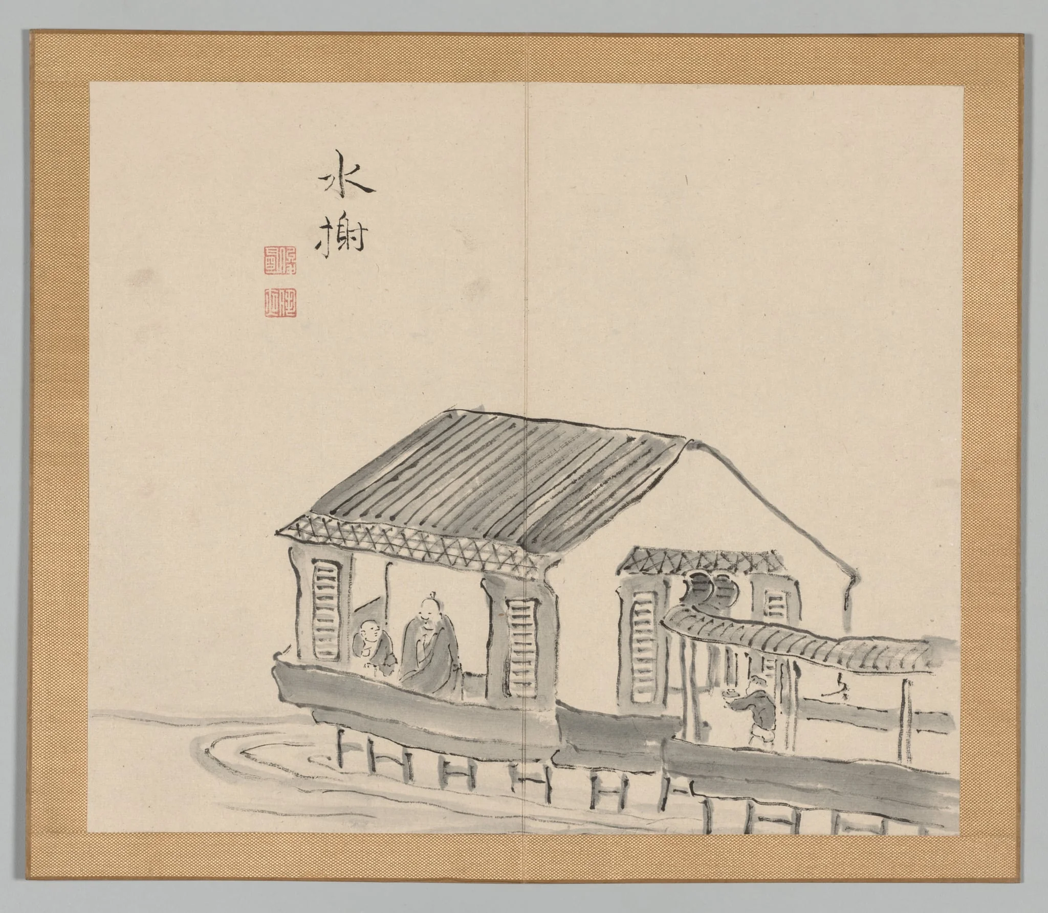 Reverberations of Taiga, Volume 2 (leaf 29), by Aoki Shukuya, 1704