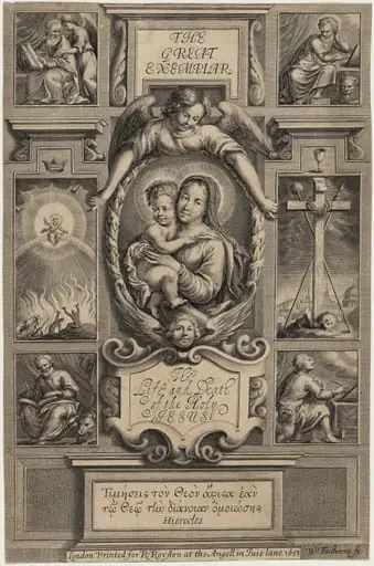 Title Page to Jeremy Taylor, The Great Exemplar