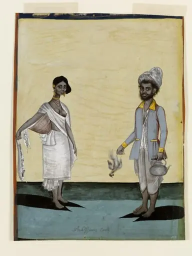 A cook and his wife