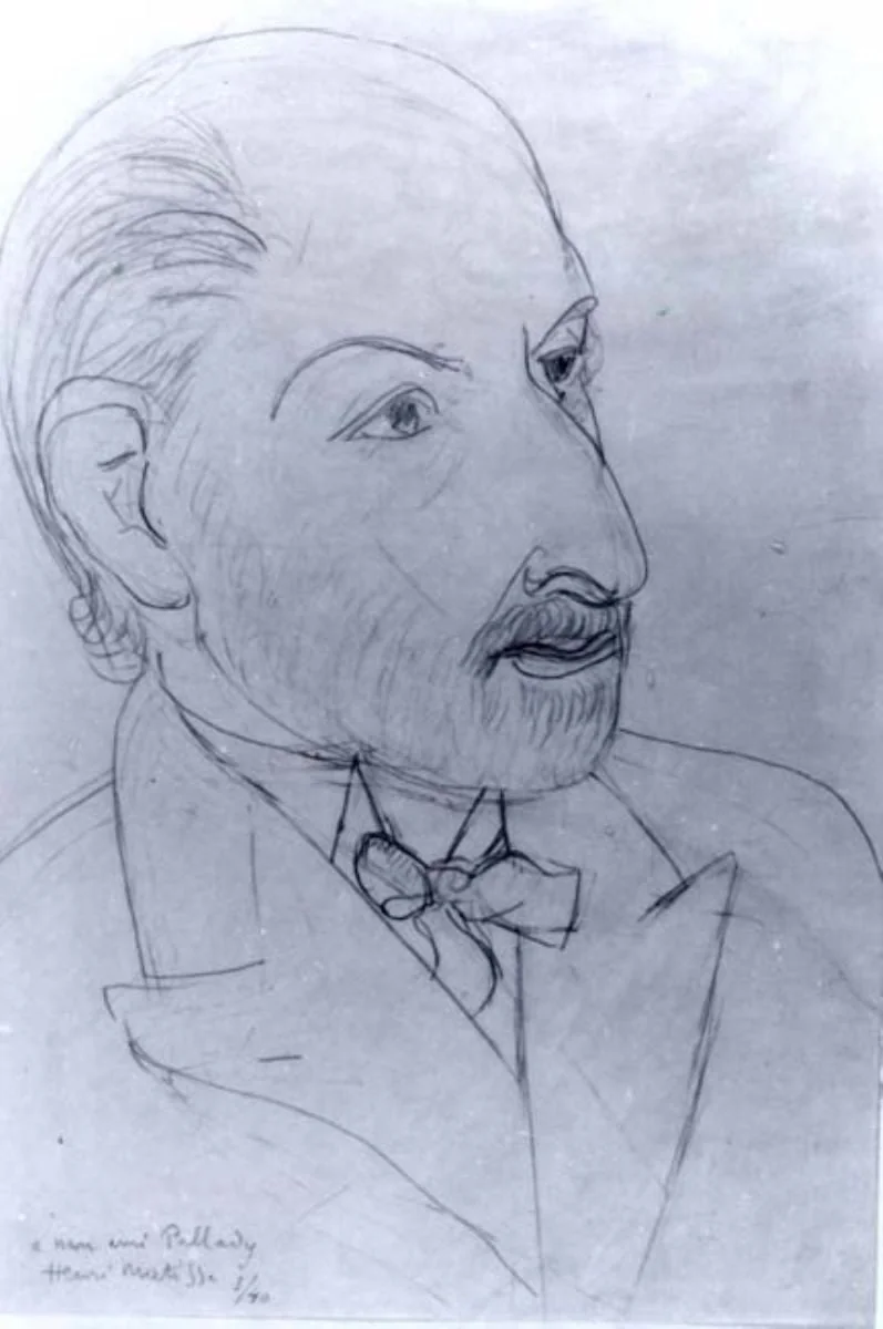 Pictorul Pallady, by Henri Matisse, unspecified, 1940