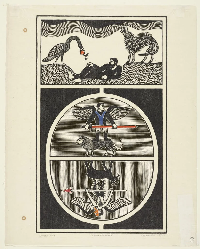 Untitled, by Gilván Samico, ink, 1968