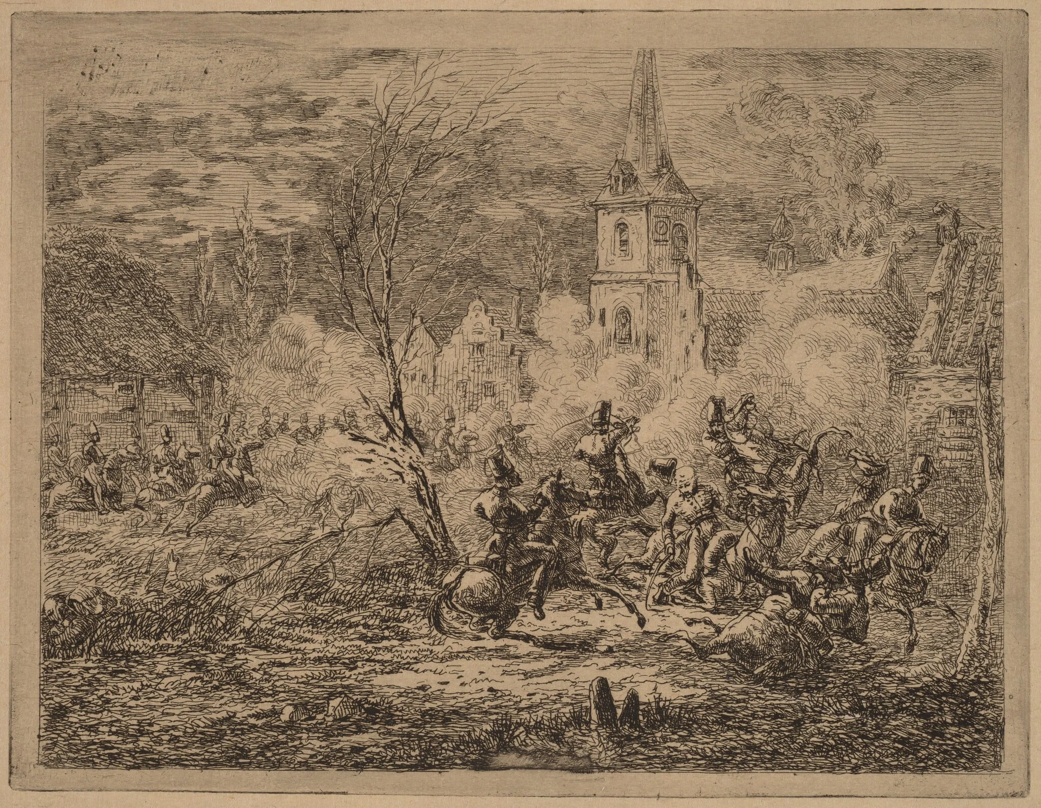 Capture of a Village (Prise d'un village)