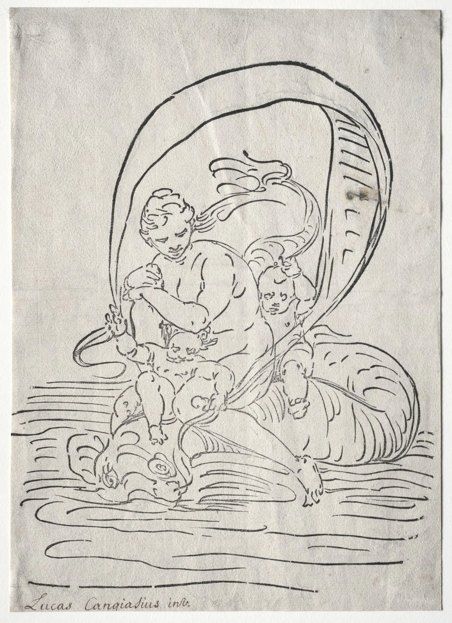 The Triumph of Amphitrite, by Luca Cambiaso, 1504