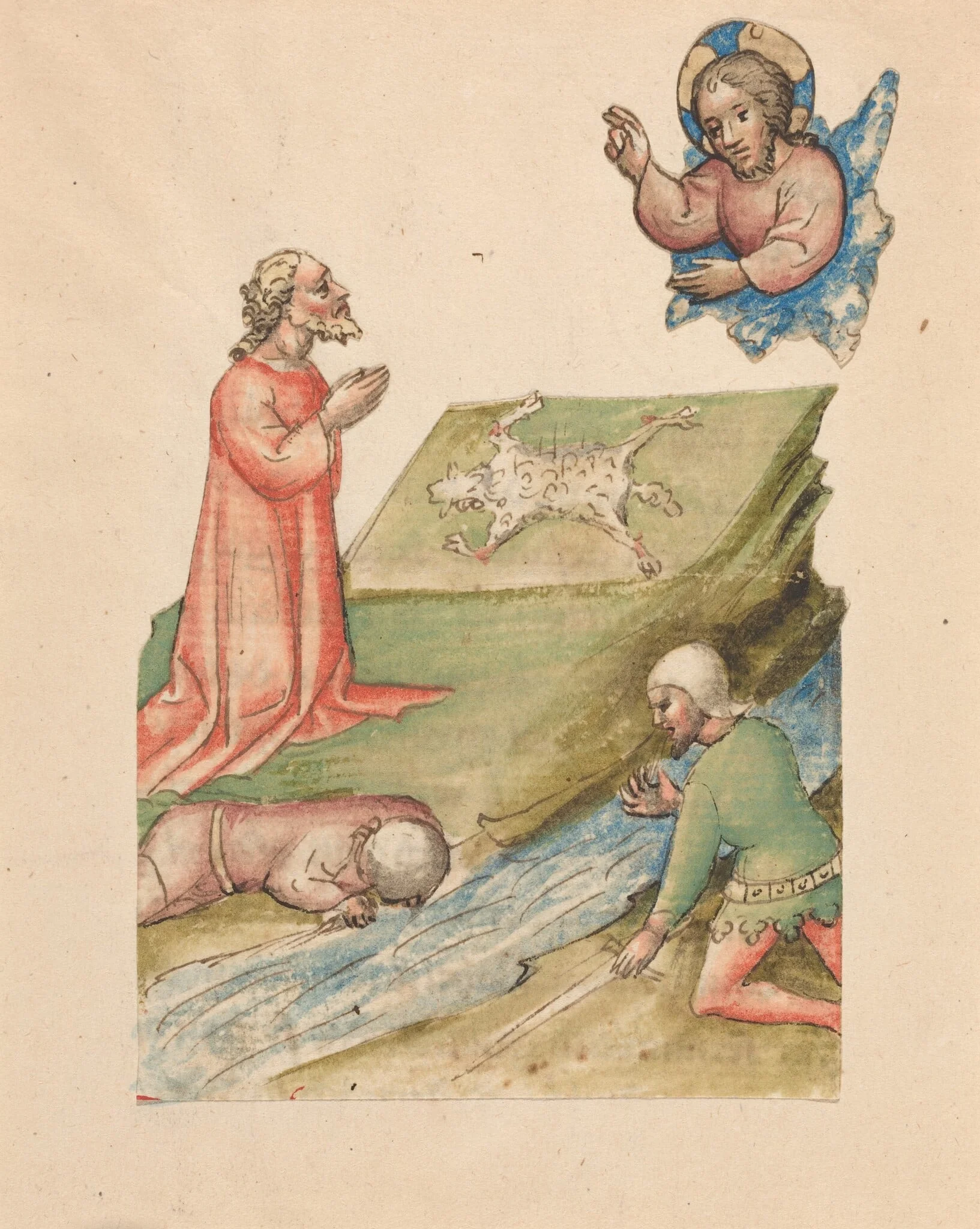 Gideon and the Fleece, with the Selection of Gideon's Army