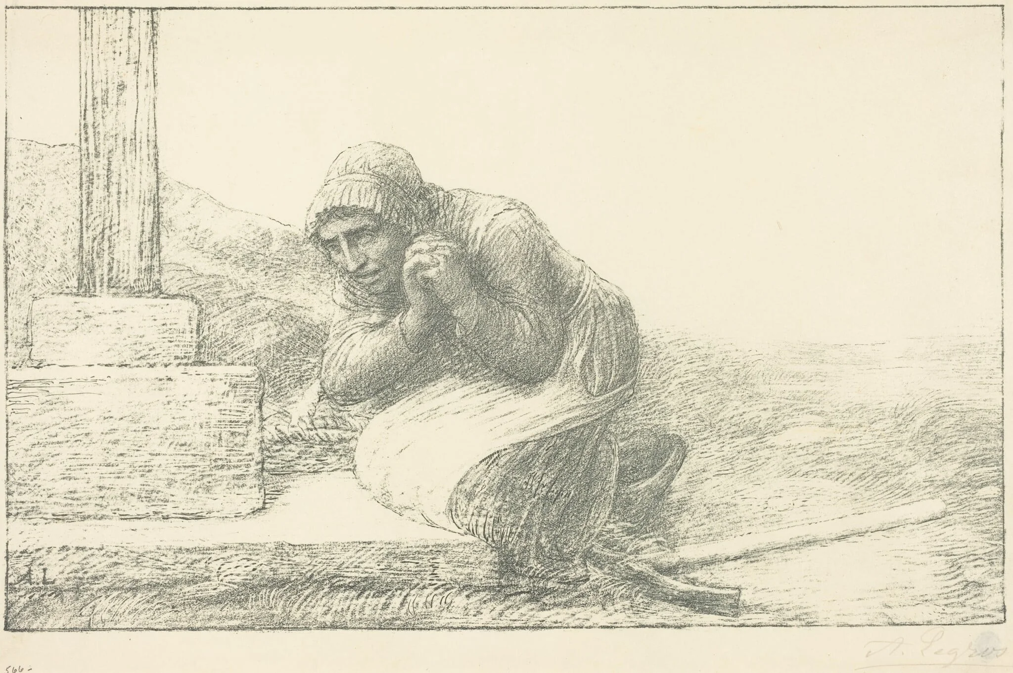 At the Foot of the Cross (Au pied de la croix)