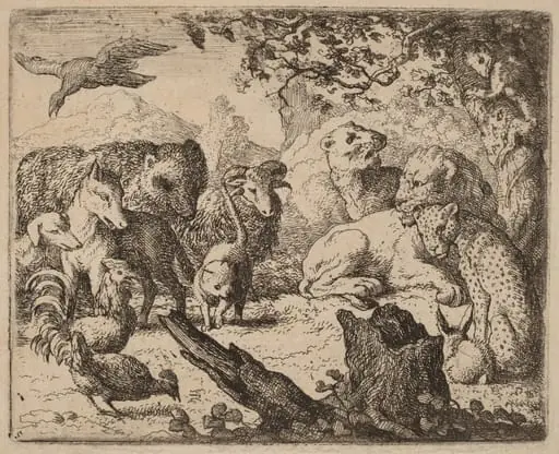 The Lion Announces a Peace