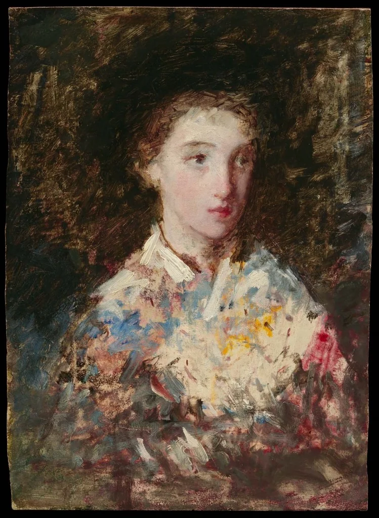 Head of a Young Girl