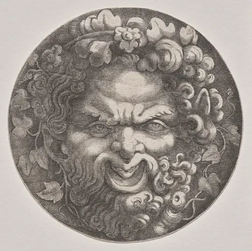 Head of Silenus