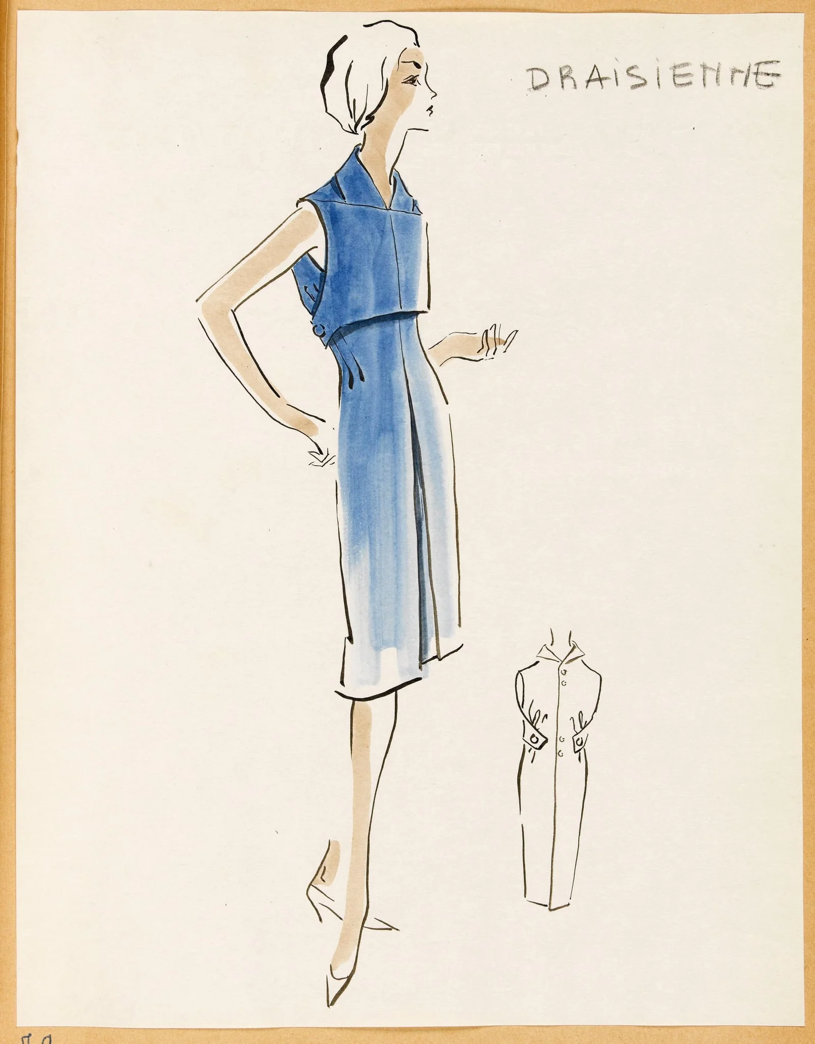 Draisienne, by Carven, 1957