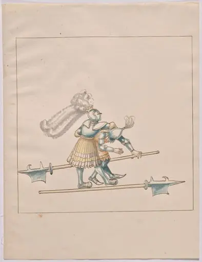 Foot Combat with Halberds