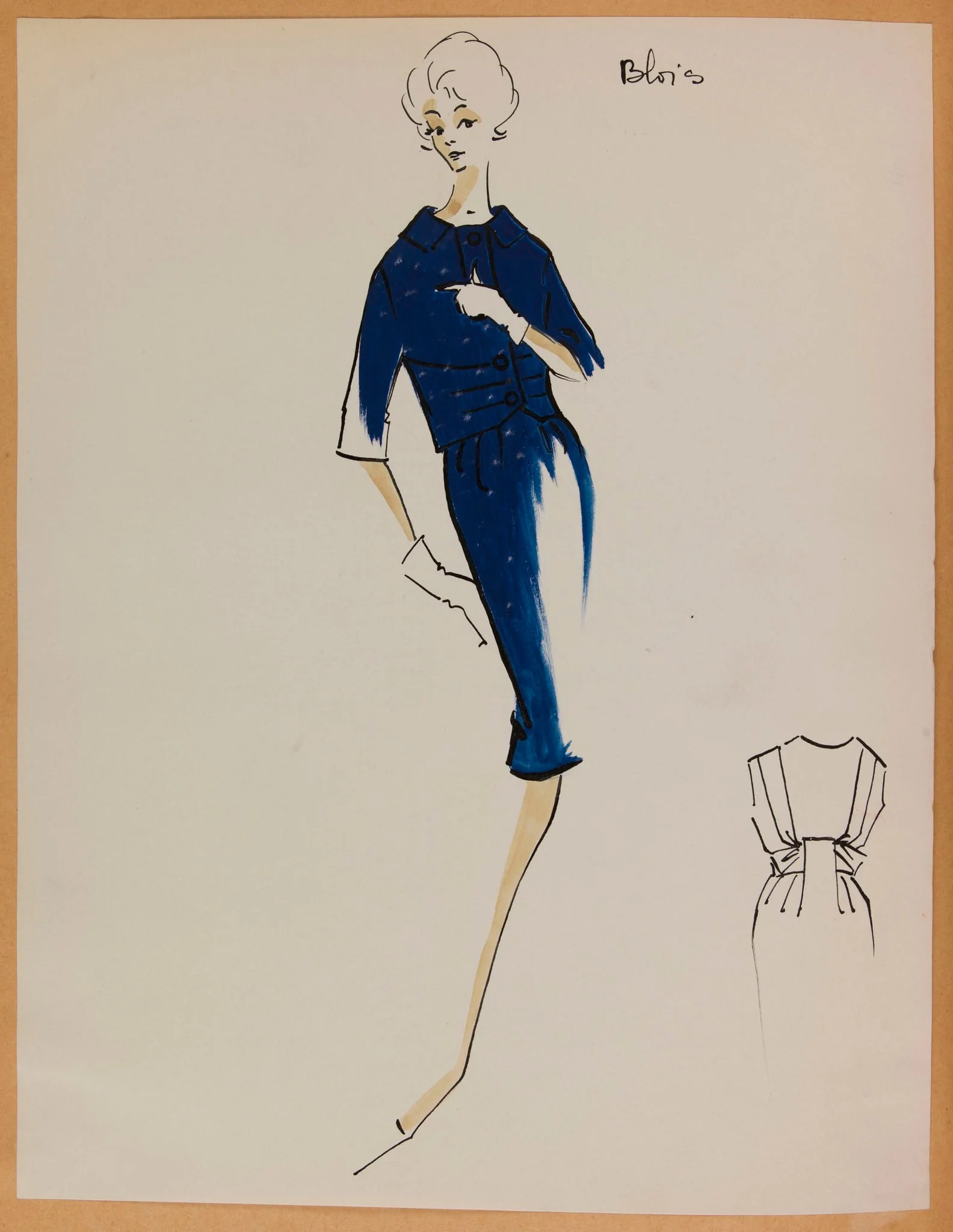 Blois, by Marie-Louise Carven, 1958