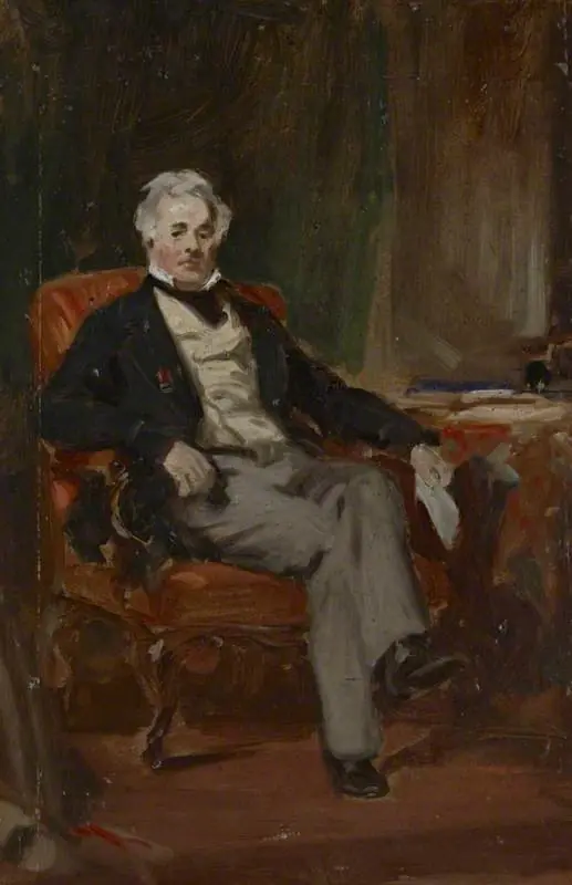 A Portrait Study of a Gentleman Seated in an Interior