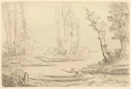 Banks of the Somme near Amiens (Bord de la Somme pres d'Amiens)