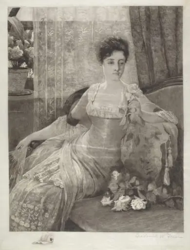 Untitled (Girl on a Couch)